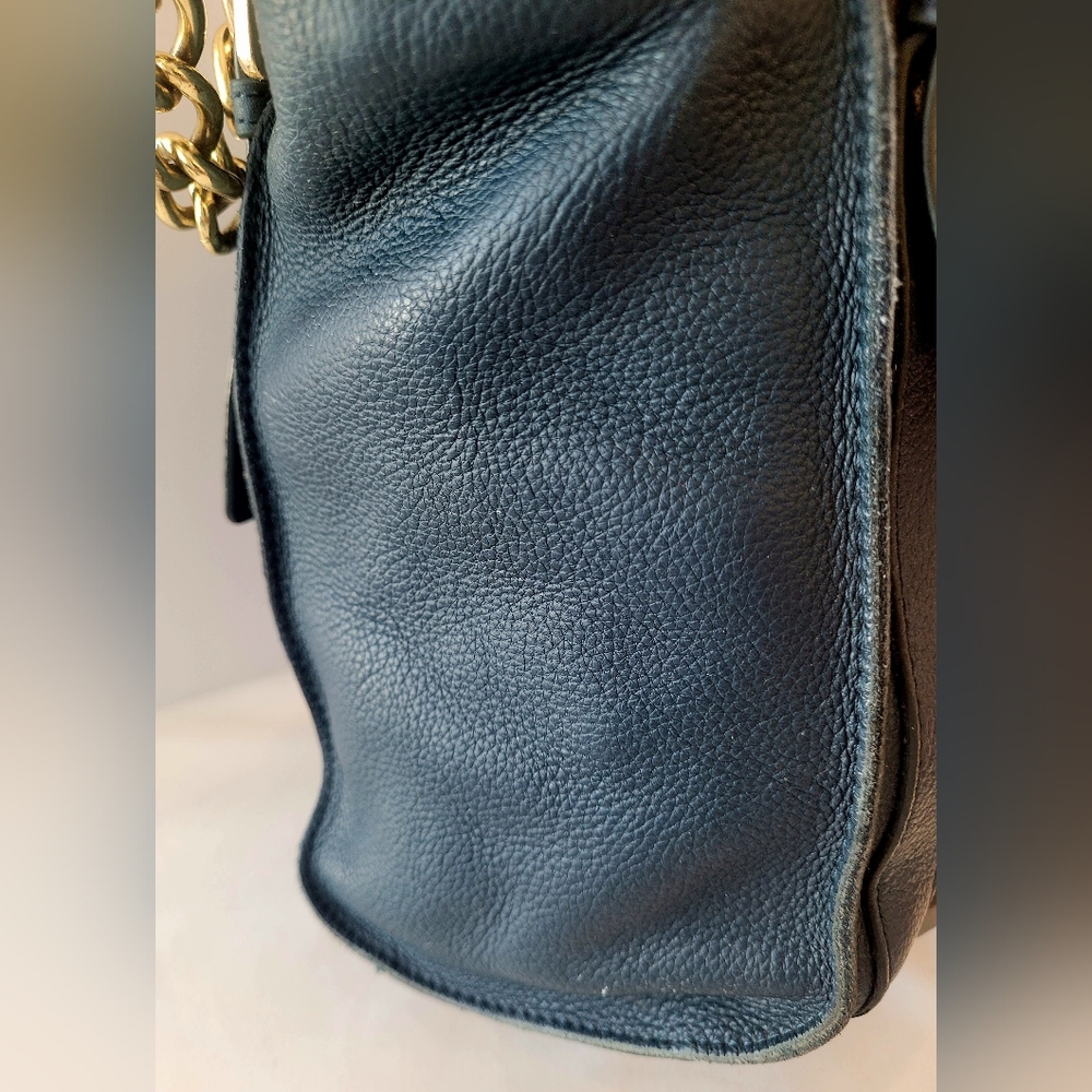 Steven By Steve Madden Navy Vintage Leather - Picture 5 of 16